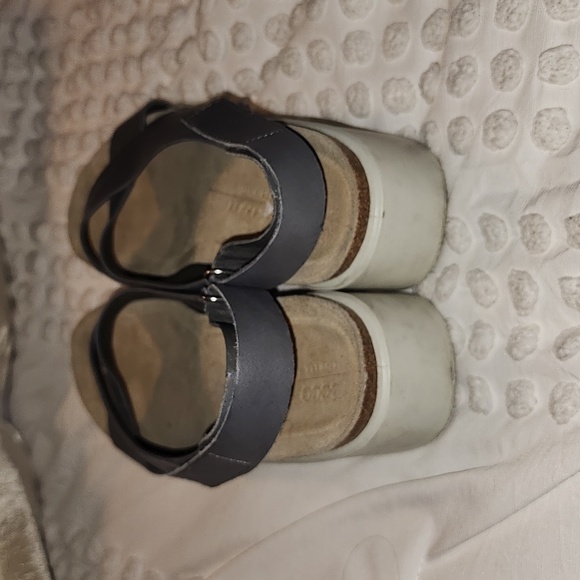 Ecco wedge sandals 9-9.5 used in good condition - Picture 4 of 6
